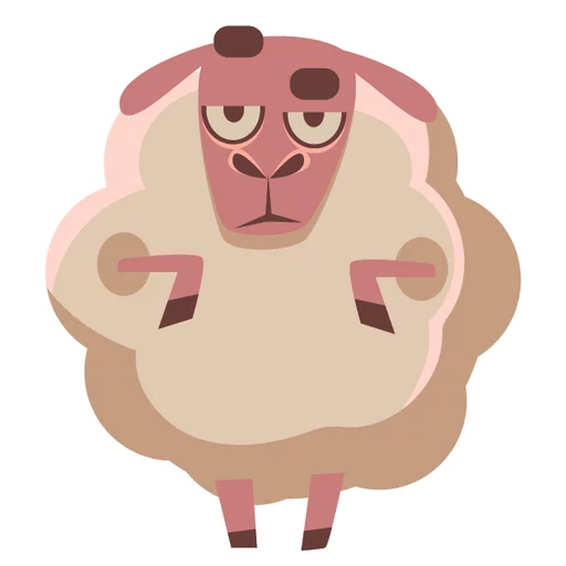 🐑 Стикер «Sheep» для Telegram