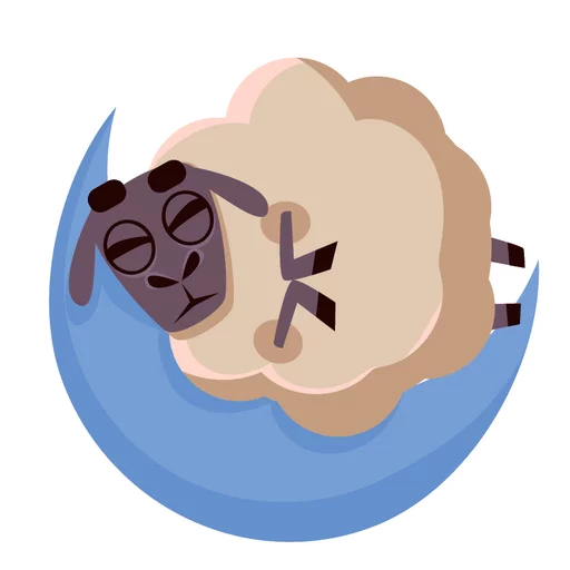 🐑 Стикер «Sheep» для Telegram