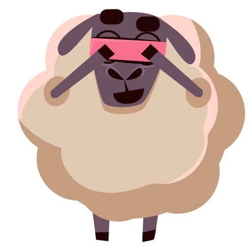 🐑 Стикер «Sheep» для Telegram
