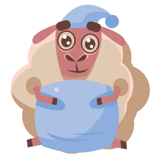 🐑 Стикер «Sheep» для Telegram