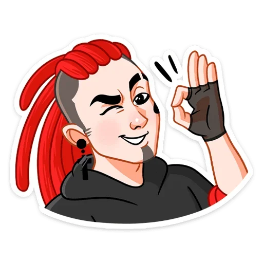 👌 Стикер «Ти» для Telegram