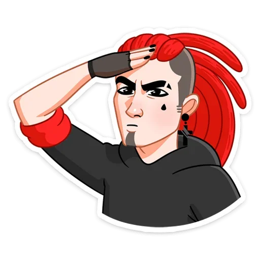 🤦‍♀ Стикер «Ти» для Telegram