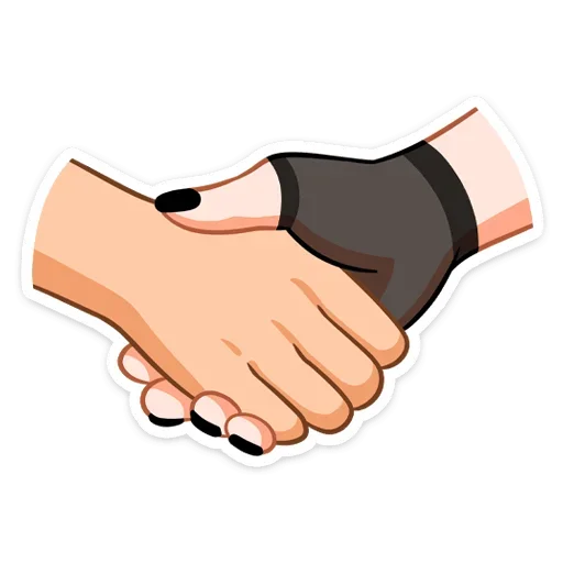 🤝 Стикер «Ти» для Telegram