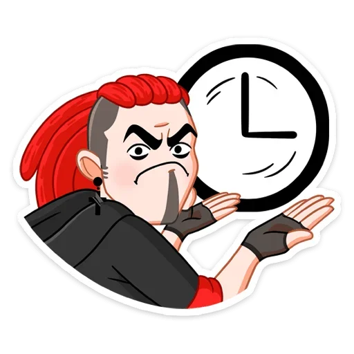 🕓 Стикер «Ти» для Telegram
