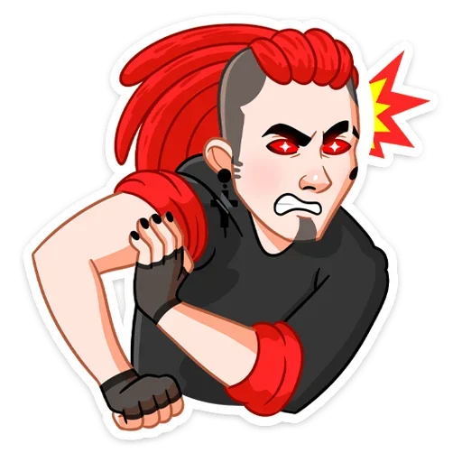 😡 Стикер «Ти» для Telegram