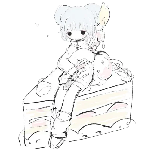 🦴 Стикер «Тяночки» для Telegram