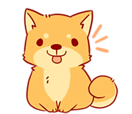 Стикерпак Tibi the Shiba Inu для Telegram