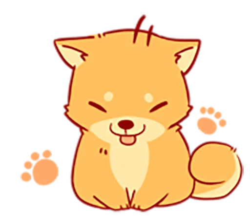 🐶 Стикер «Tibi the Shiba Inu» для Telegram