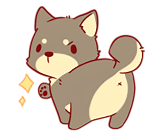 🐶 Стикер «Tibi the Shiba Inu» для Telegram