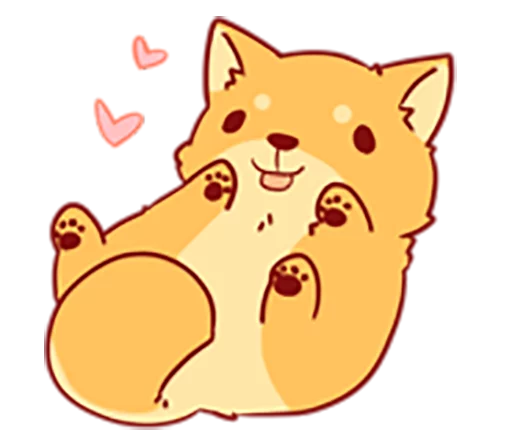 🐶 Стикер «Tibi the Shiba Inu» для Telegram