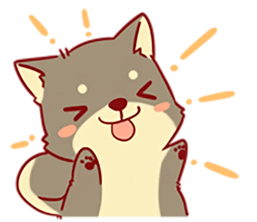 🐶 Стикер «Tibi the Shiba Inu» для Telegram
