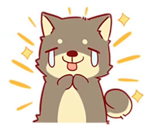 🐶 Стикер «Tibi the Shiba Inu» для Telegram