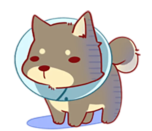 🐶 Стикер «Tibi the Shiba Inu» для Telegram