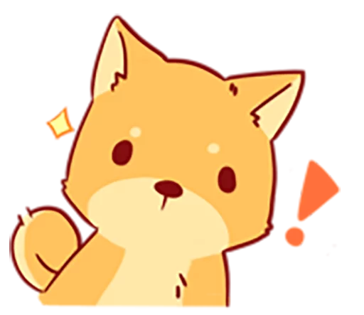 🐶 Стикер «Tibi the Shiba Inu» для Telegram