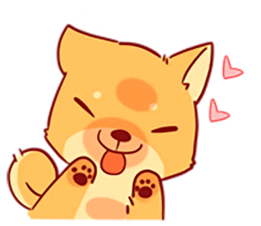 🐶 Стикер «Tibi the Shiba Inu» для Telegram
