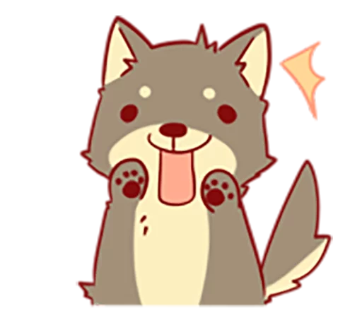 🐶 Стикер «Tibi the Shiba Inu» для Telegram