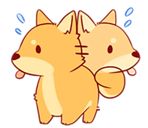 🐶 Стикер «Tibi the Shiba Inu» для Telegram