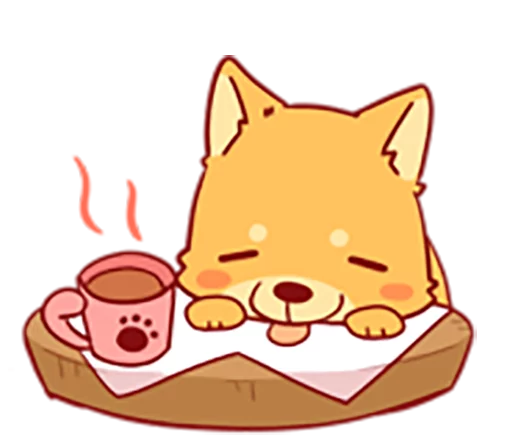 🐶 Стикер «Tibi the Shiba Inu» для Telegram