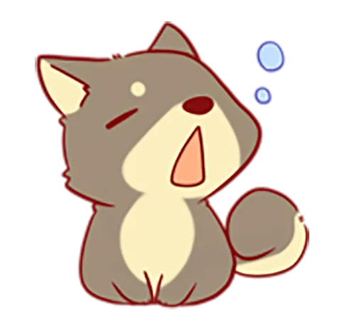 🐶 Стикер «Tibi the Shiba Inu» для Telegram