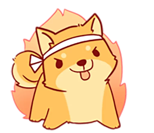 🐶 Стикер «Tibi the Shiba Inu» для Telegram