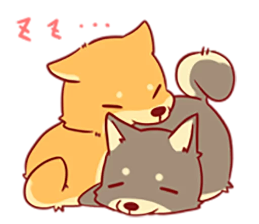 🐶 Стикер «Tibi the Shiba Inu» для Telegram