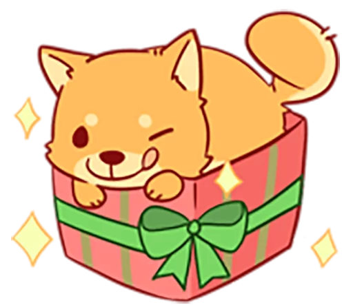 🐶 Стикер «Tibi the Shiba Inu» для Telegram