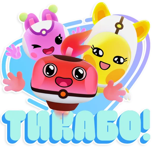 🎉 Стикер «tickabo» для Telegram