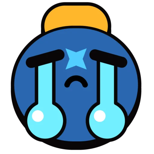 😭 Стикер «Tick Pins» для Telegram