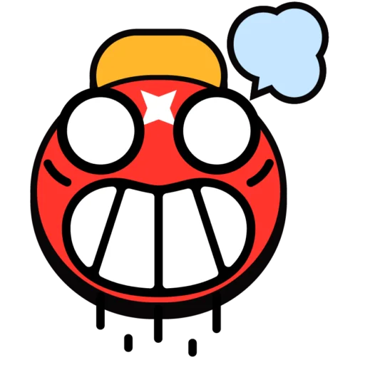 😡 Стикер «Tick Pins» для Telegram