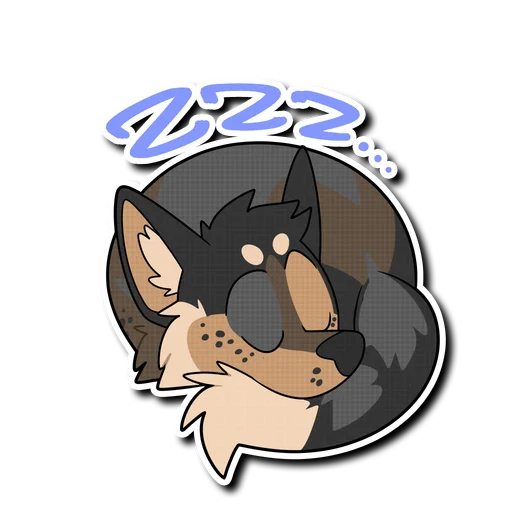 💤 Стикер «& Ollie» для Telegram