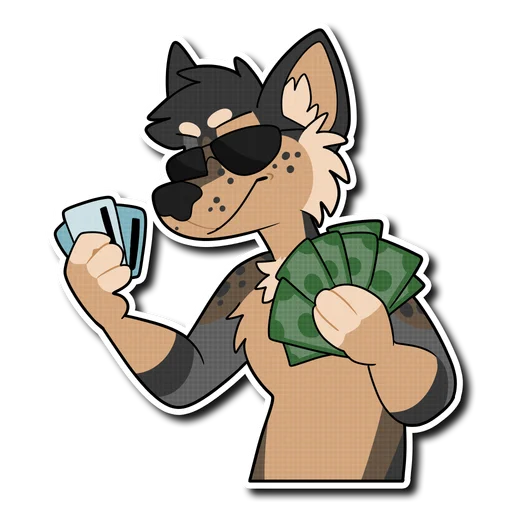 💰 Стикер «& Ollie» для Telegram