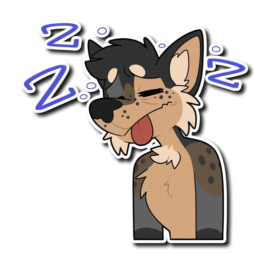 😴 Стикер «& Ollie» для Telegram