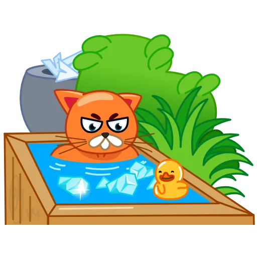 💪 Стикер «Tidy Tie Tom» для Telegram