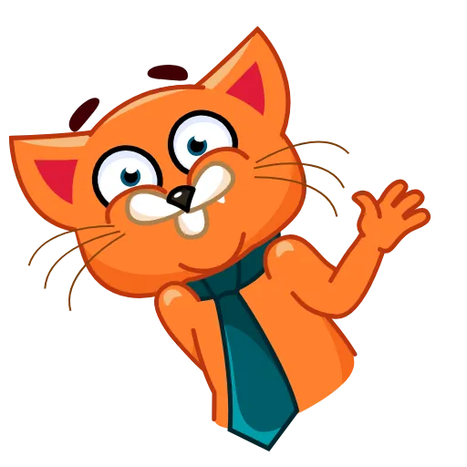 👋 Стикер «Tidy Tie Tom» для Telegram