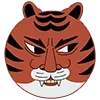 Стикер 6 Tigachad