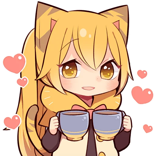 ☕ Стикер «Тигрица» для Telegram
