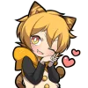 🥰 Эмодзи «Тигренок» для Telegram