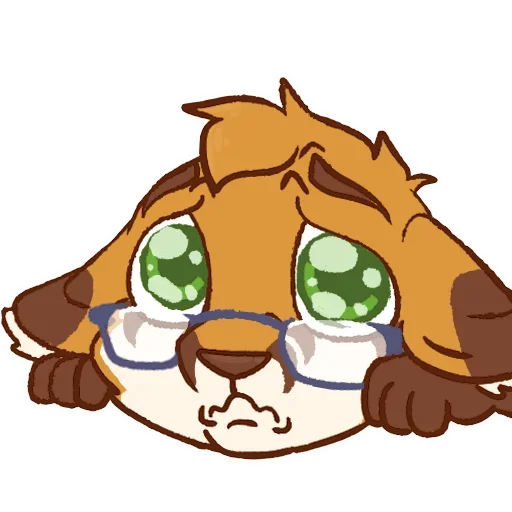 🥺 Стикер «Tiger Fox» для Telegram
