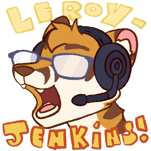 🗣 Стикер «Tiger Fox» для Telegram