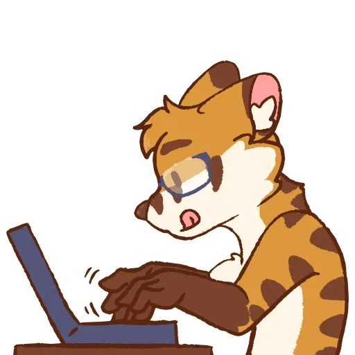 💻 Стикер «Tiger Fox» для Telegram