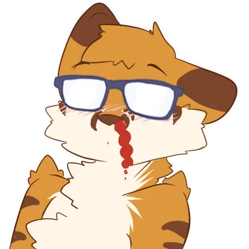 🤕 Стикер «Tiger Fox» для Telegram