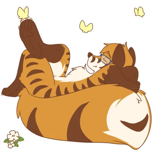 😌 Стикер «Tiger Fox» для Telegram