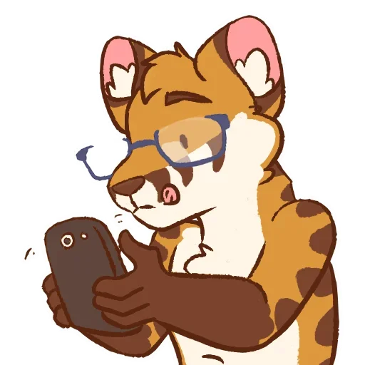 📱 Стикер «Tiger Fox» для Telegram