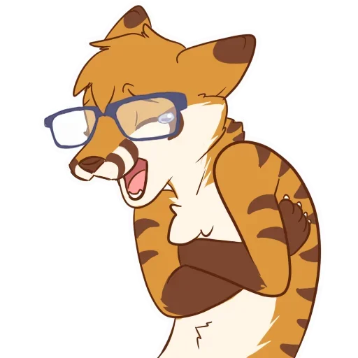😂 Стикер «Tiger Fox» для Telegram