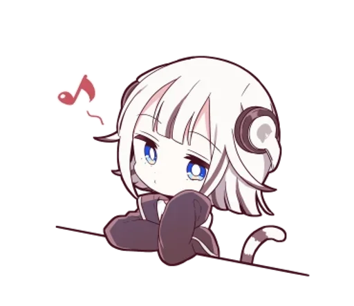 🌟 Стикер «Тигрица тян» для Telegram