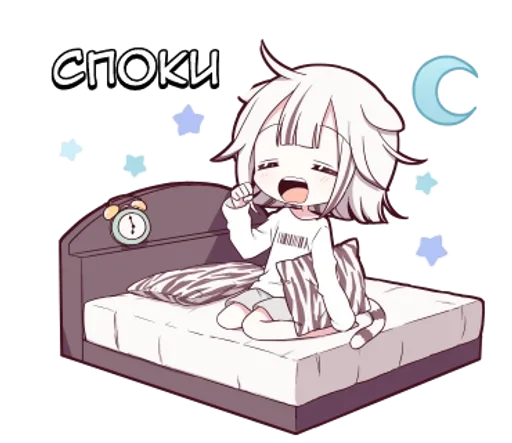 🌟 Стикер «Тигрица тян» для Telegram