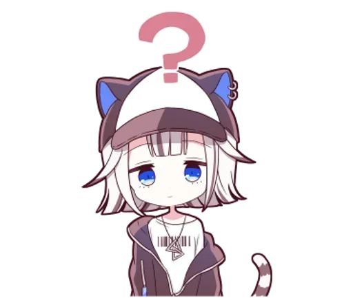 🌟 Стикер «Тигрица тян» для Telegram