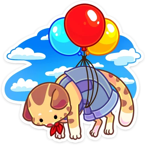 🎈 Стикер «Пионер Тигруша Ванюша всегда готов&; К труду и обороне&;» для Telegram