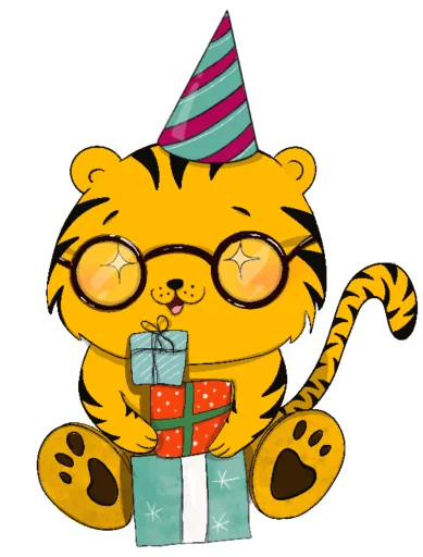 🤩 Стикер «Tiger Year» для Telegram