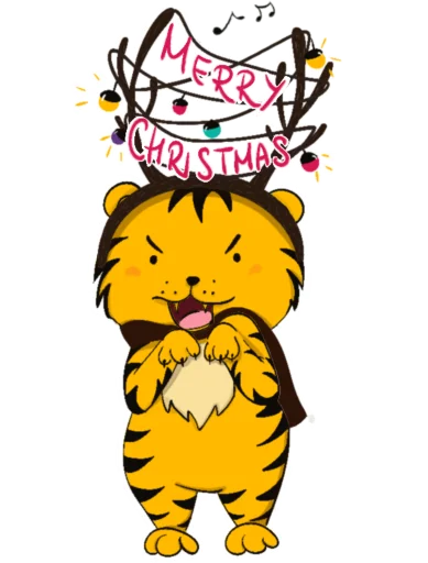😈 Стикер «Tiger Year» для Telegram